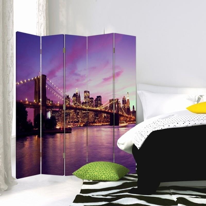 Delič izieb Obojstranný, Manhattan ponorený vo fialovej - 180x170 – Obrázok 2