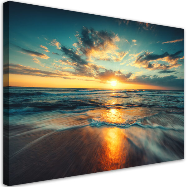 Obraz na plátne, Sea Sunset Beach