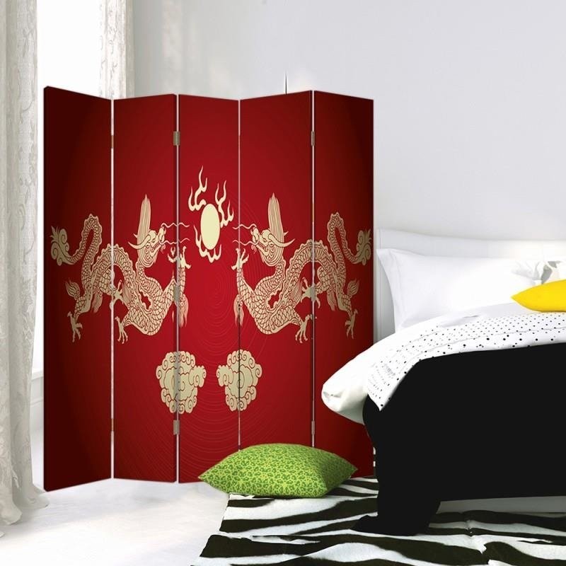 Delič izby obojstranný, Red Dragons - 180x170 – Obrázok 2