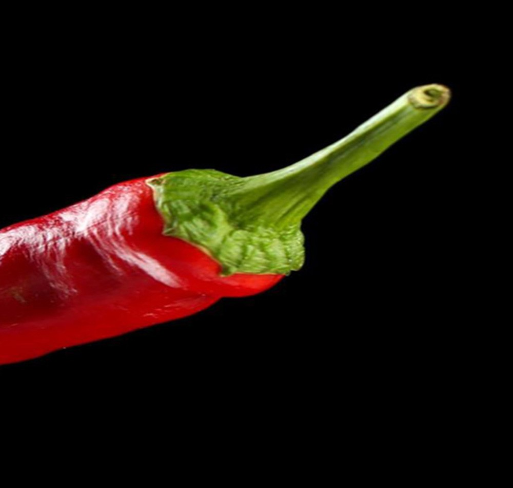 Rozdeľovač izieb Obojstranný, Chilli papričky na vidličku - 145x170 – Obrázok 3