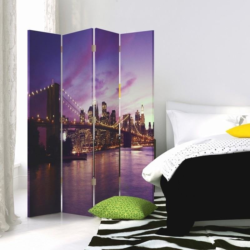 Delič izieb Obojstranný, Manhattan ponorený vo fialovej - 145x170 – Obrázok 2