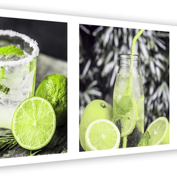 Obraz na plátne, Lime madness - set