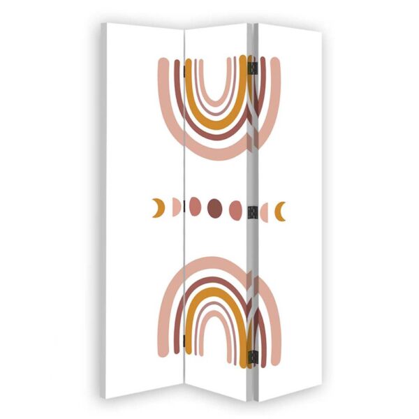 Rozdeľovač izieb Obojstranne otočný, hra Rainbow - 110x170