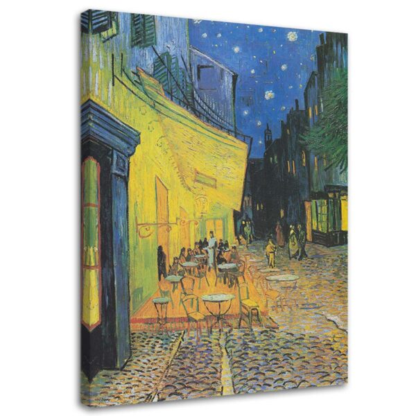 Obraz, Nočná terasa kaviarne - reprodukcia V. van Gogha
