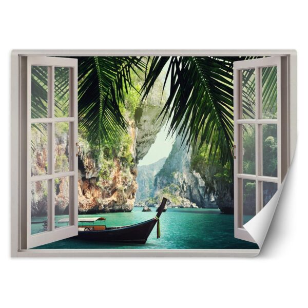 Tapeta, Výhľad z okna Tropical Paradise Bay