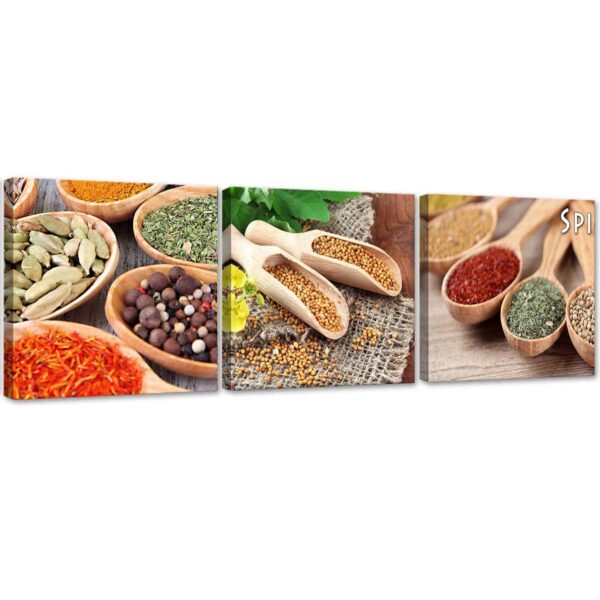 Sada obrazov na plátne, Spices of the world