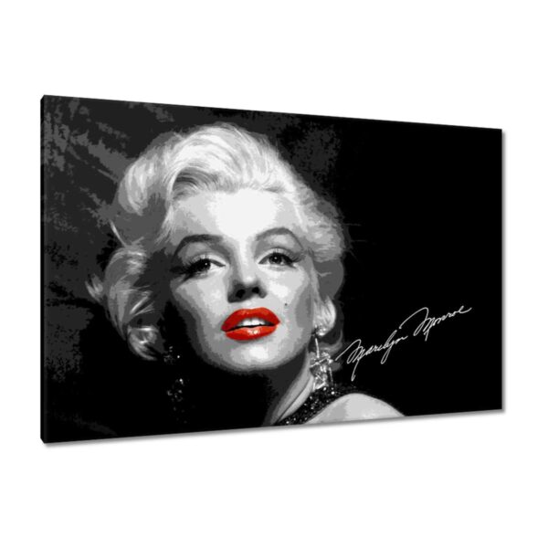 Obraz Marilyn Monroe podpis