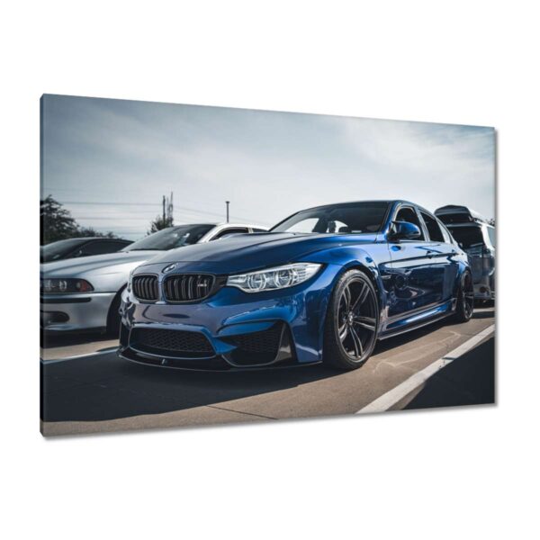 Obraz Modré BMW M3